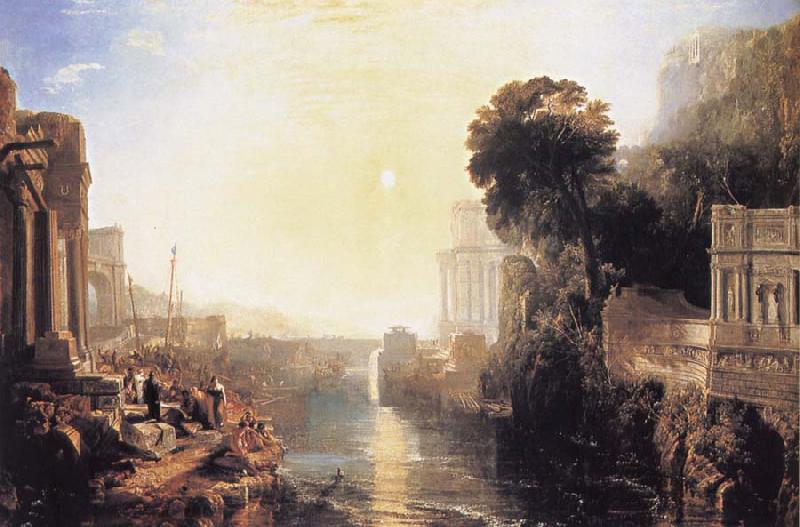 Joseph Mallord William Turner Dido Building Carthage or the rise of the Carthaginian Empire oil painting image